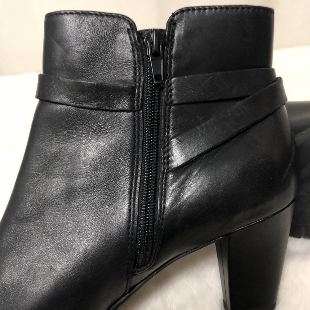 Anne Klein iFlex Leather Booties - Picture 11 of 13